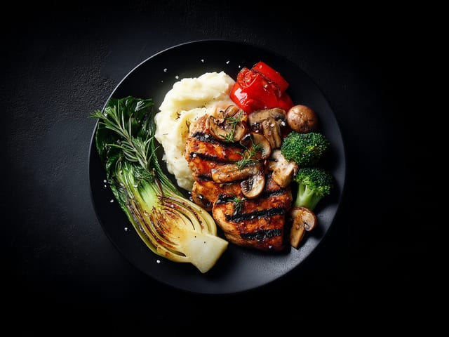 Chicken Marsala.