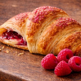 Raspberry Croissant