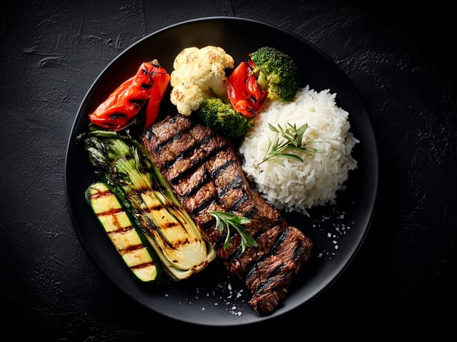 Grilled Steak.