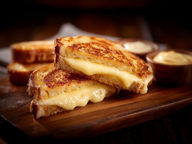 Grilled Cheese Sandwich.
