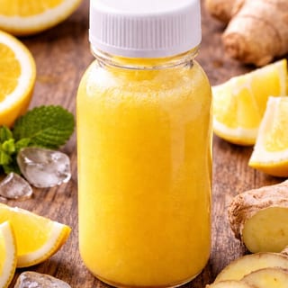 Lemon and Ginger Shot