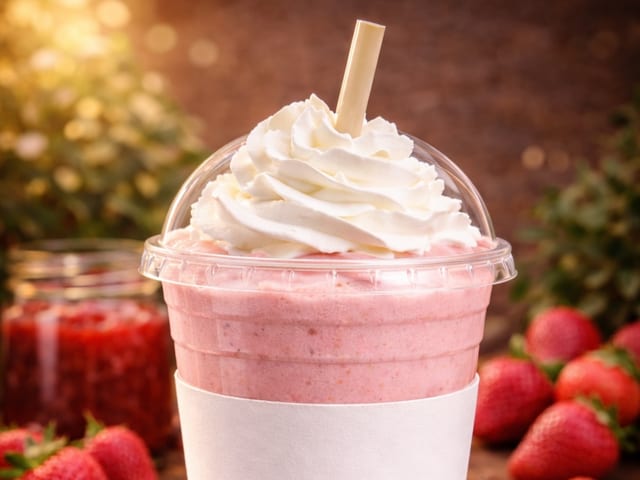 Strawberry Milkshake.