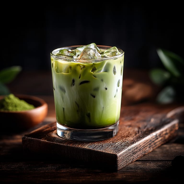 Iced Matcha Latte Delight