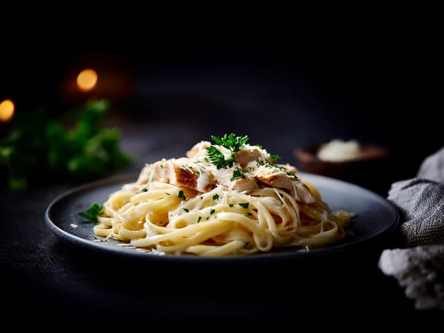 Kids Chicken Pasta.