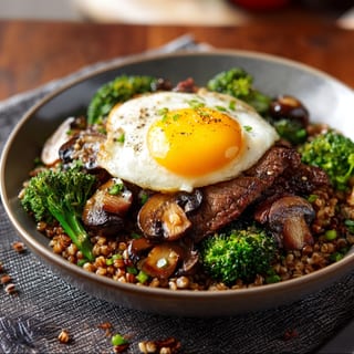 Steak and Buckwheat