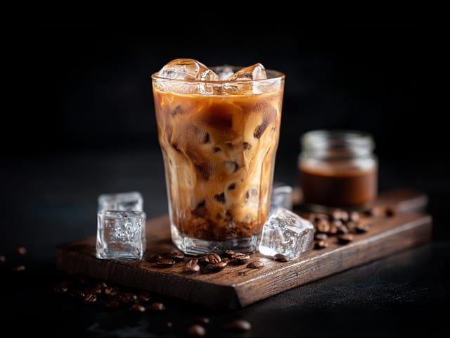 Iced Coffee.